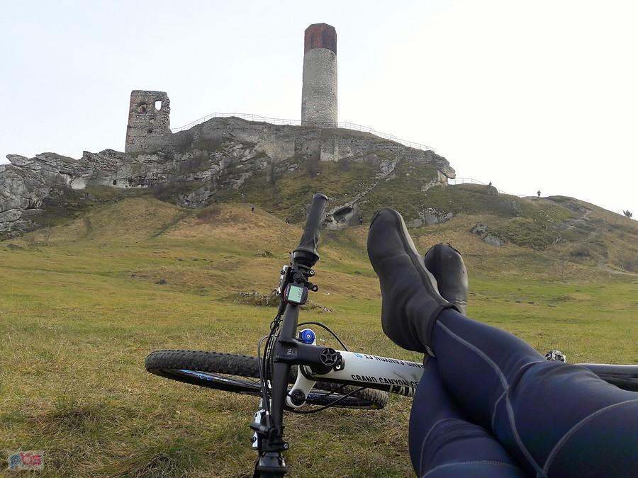 Prawie wiosna na wzgórzu zamkowym w Olsztynie.