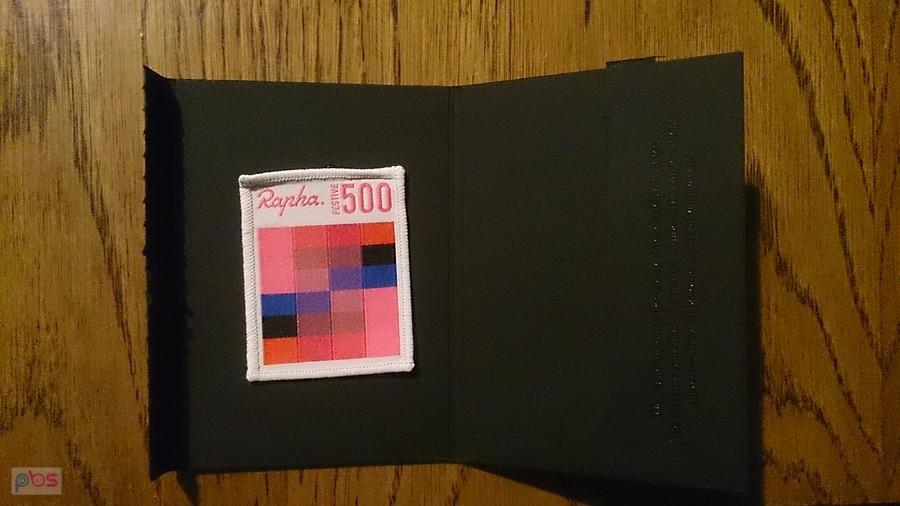 Wszywka Rapha Festive 500