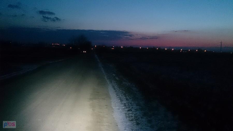 Tuż po zachodzie Słońca