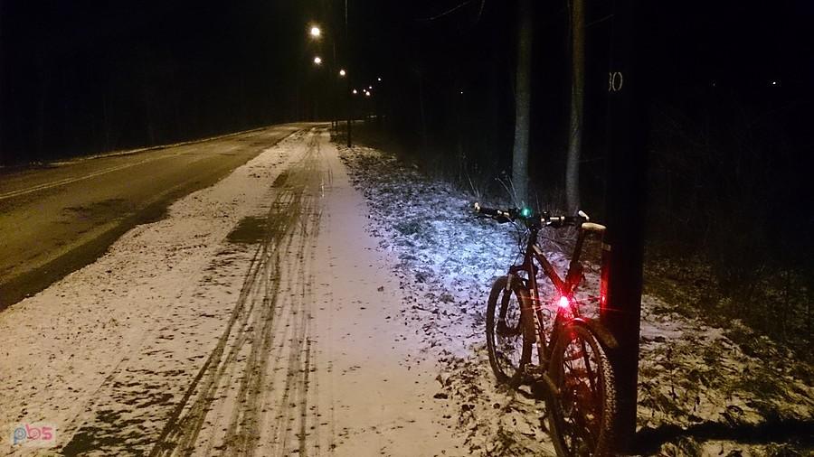 Na ścieżce rowerowej