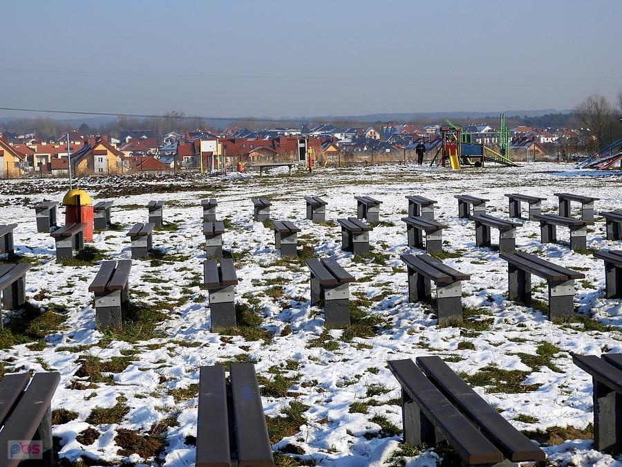 Widok z ulicy Górnej na Bezrzeczu.