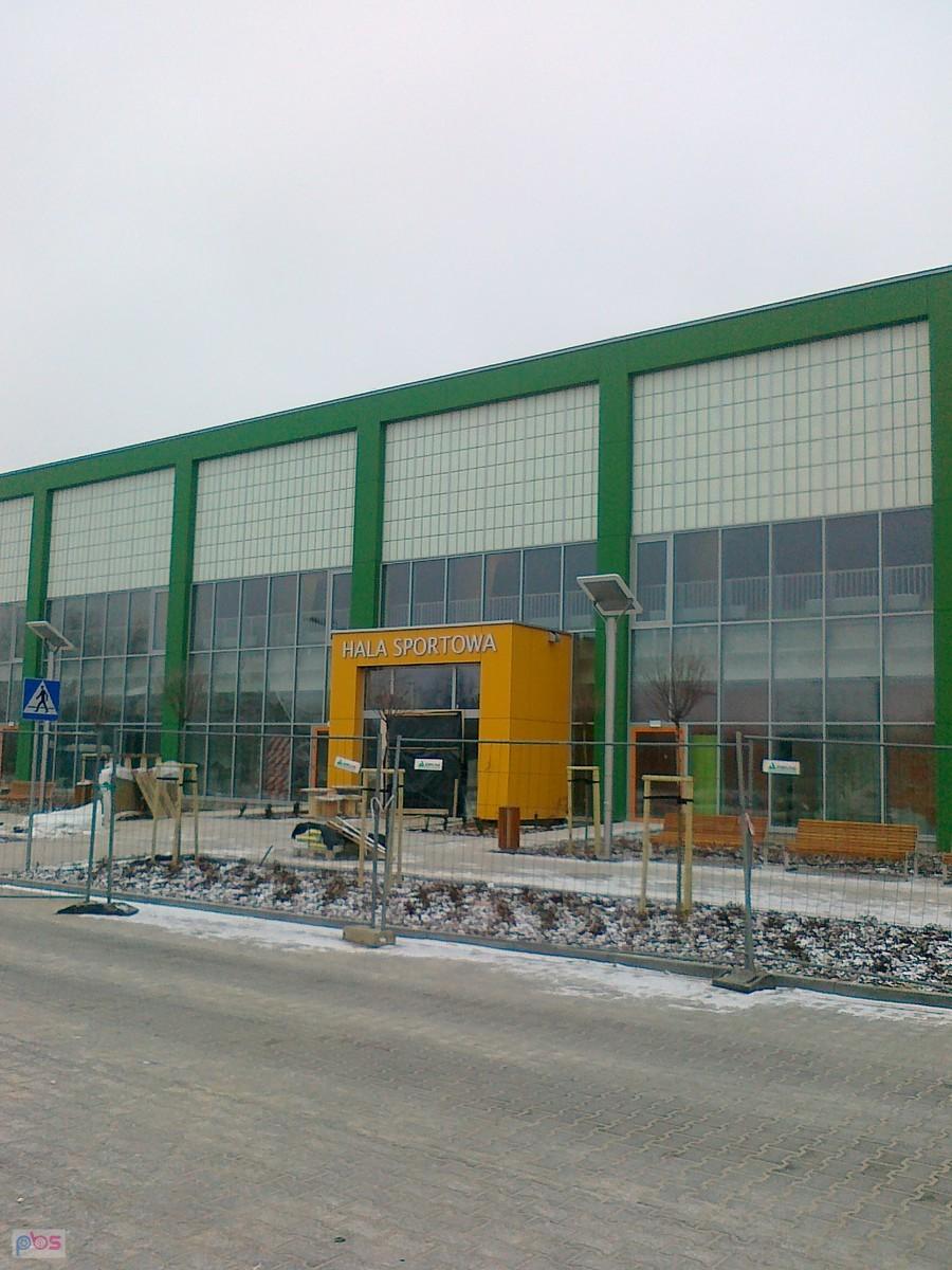 Hala sportowa w Zielonkach, jeszcze tylko ostatnie poprawki i otwarcie