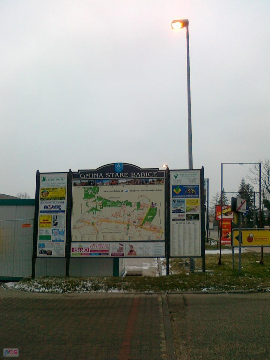Plan gminy Stare Babice