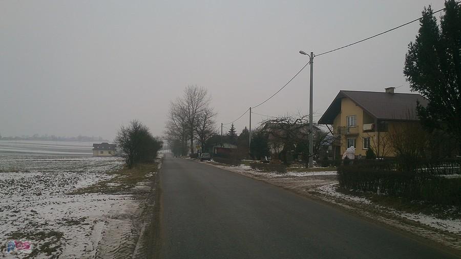 Droga w kierunku Wierzchowisk