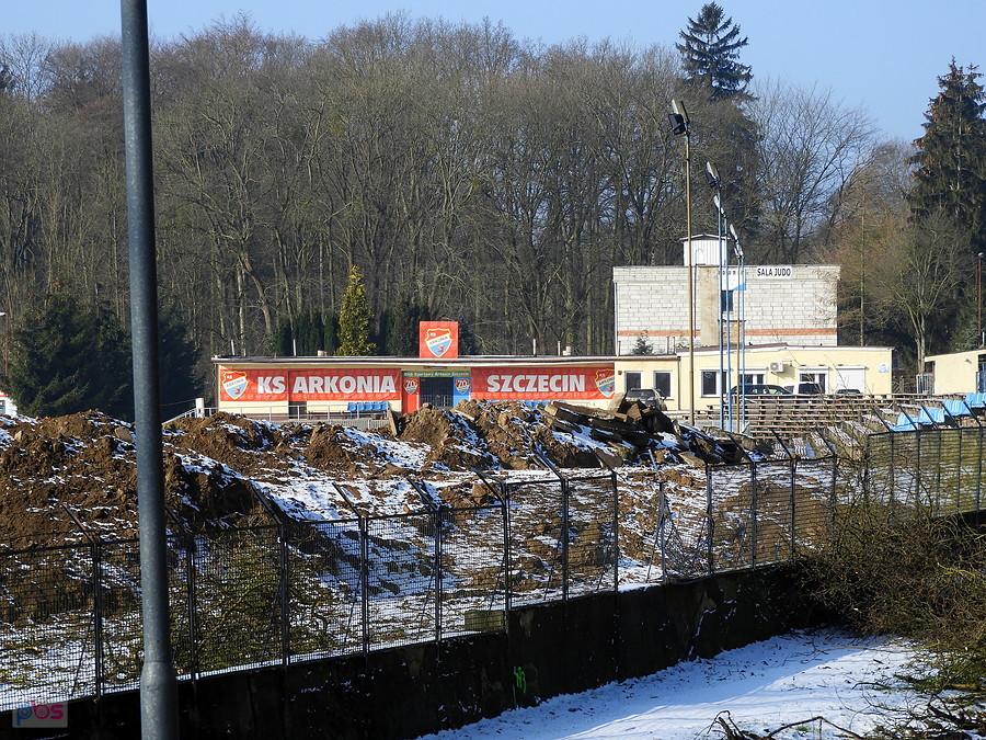 Modernizacja stadionu Arkonii.
