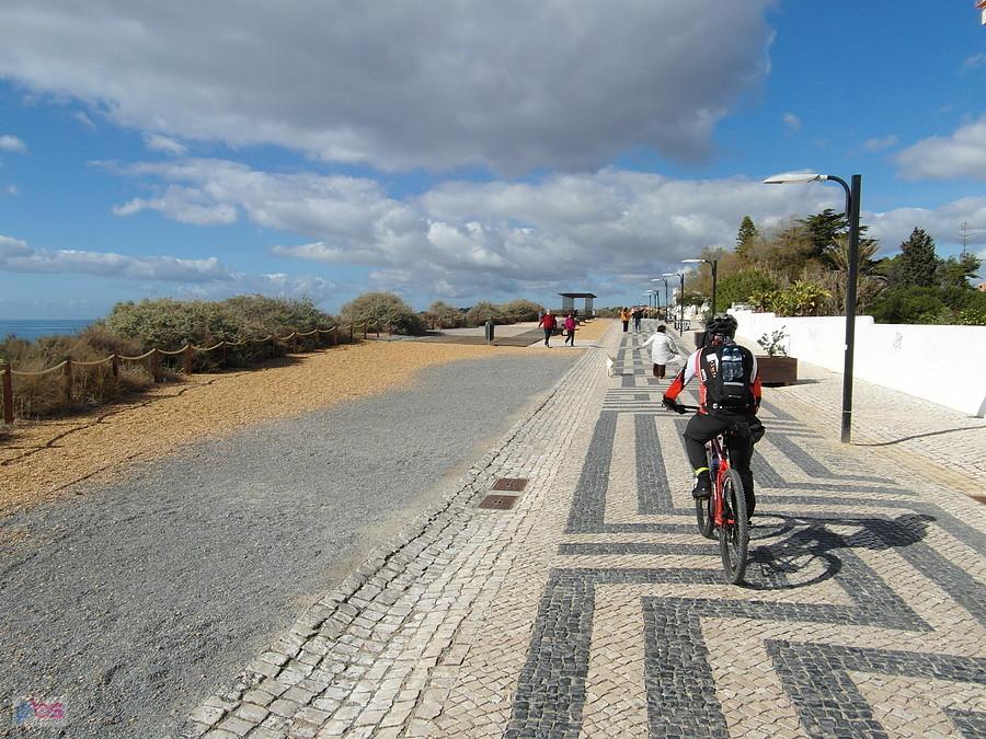 Promenada nad oceanem Portimao- Algarve- Portugalia