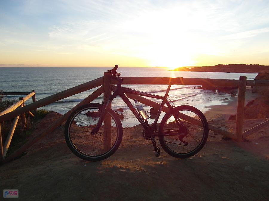 Zachód słońca w Portimao-Algarve-Portugalia