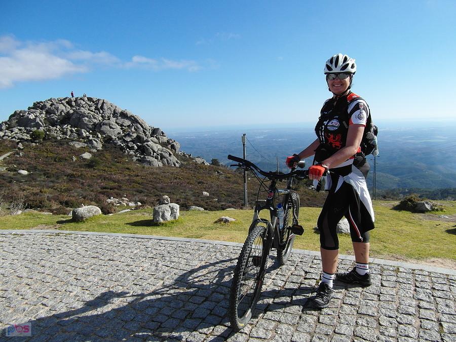 Szczyt Foia 902 m n.p.m w górach Monchique- Portugalia