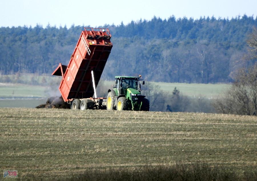 Na niemieckich polach przygotowanie do wiosny.