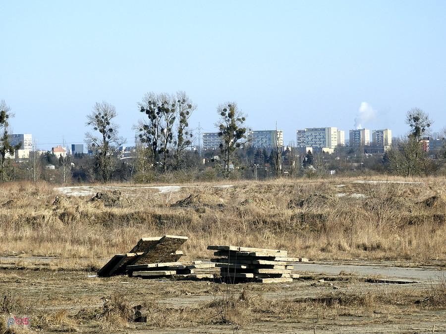 Widok ze skraju Gumieniec.