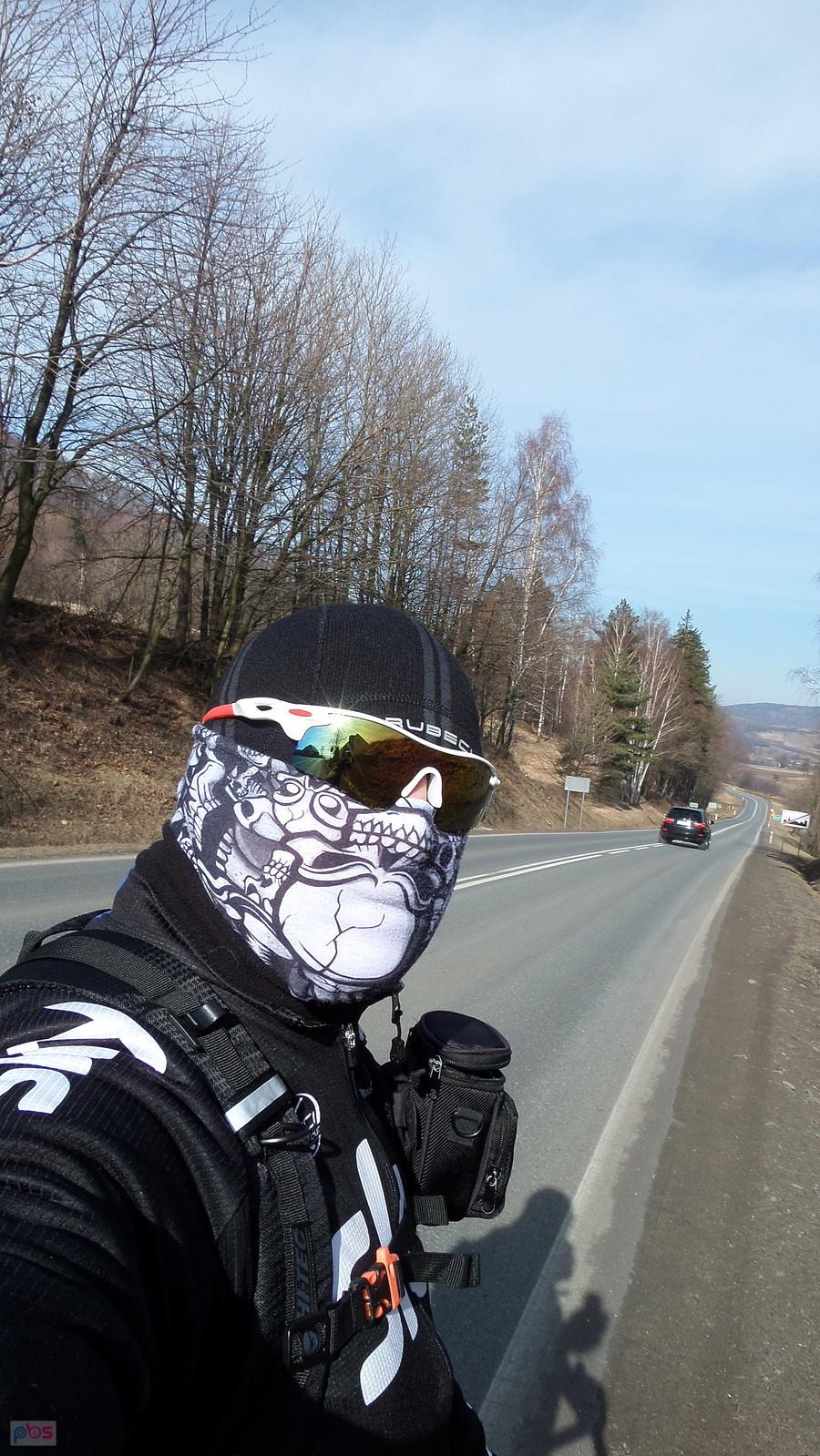 Zjazd z Mielnika w stronę Żelazna