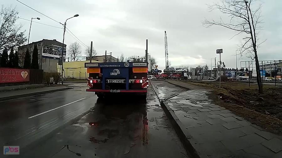 Mokre i zatłoczone drogi
