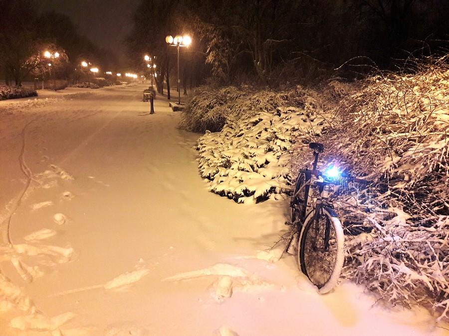 Promenada Niemena w marcowej, zimowej szacie II.