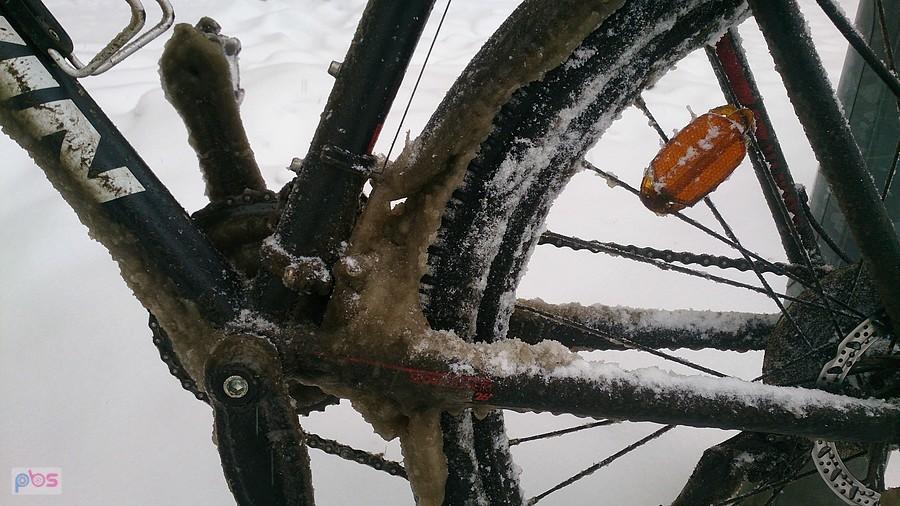Rower zasyfiony