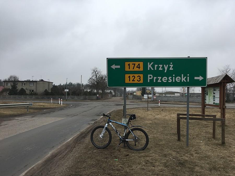 Huta Szklana - w drodze do Krzyża Wlkp.