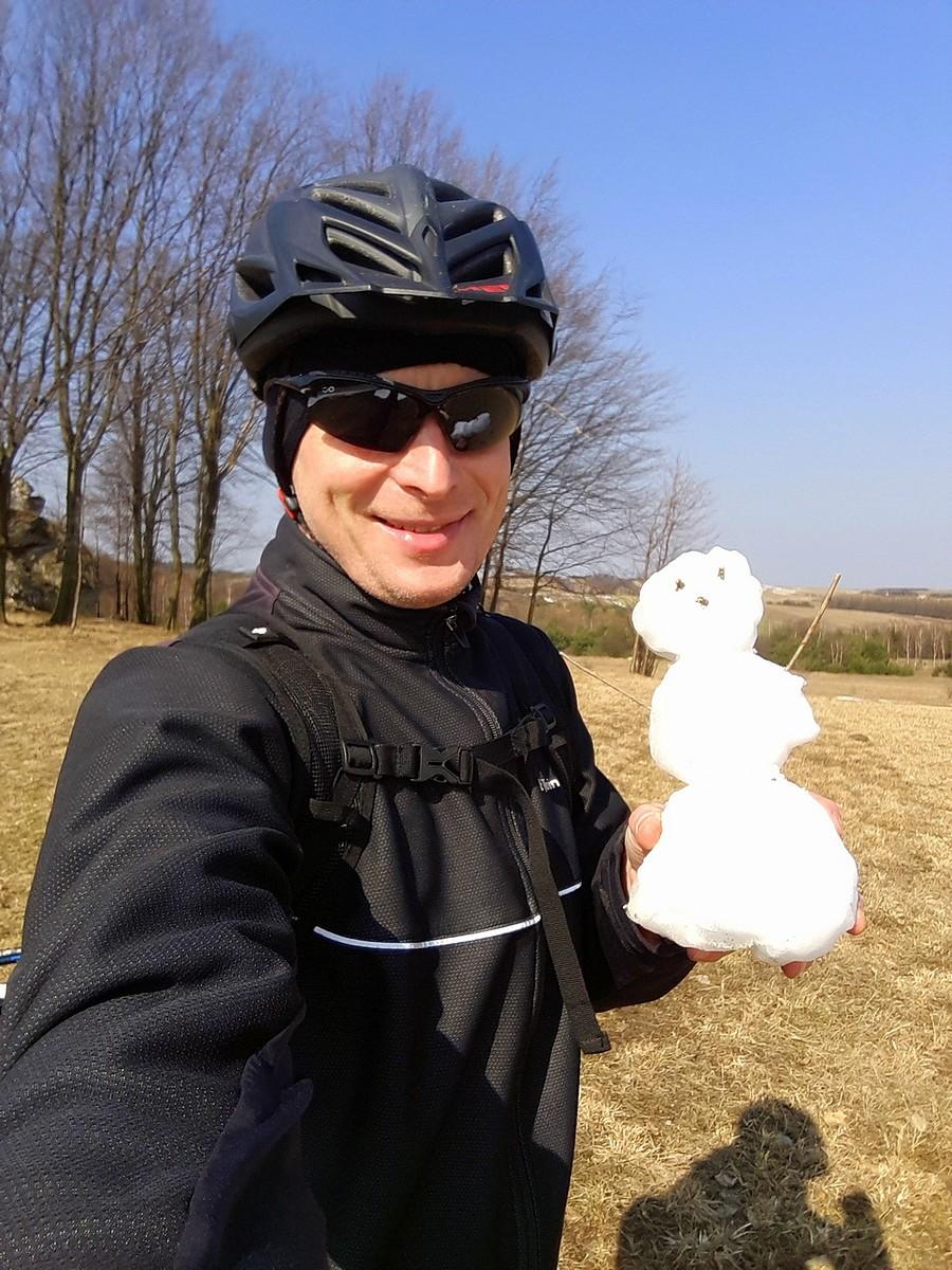 Ostatni bałwanek minionej zimy :)