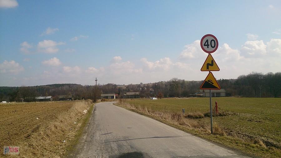 Podjazd w stronę Obroków