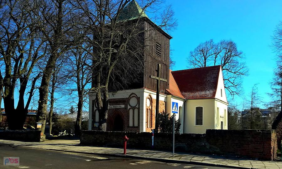 Kościół przy ulicy Kościelnej.