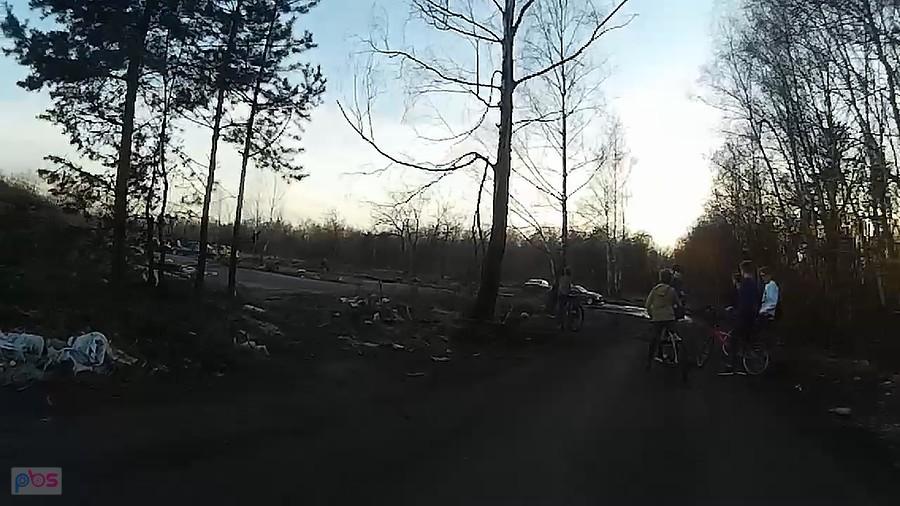 Dzieciaki na rowerach