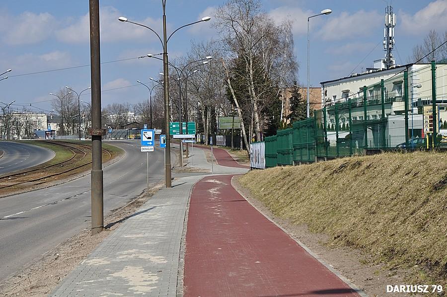 Sosnowiec Sielec - Droga Rowerowa