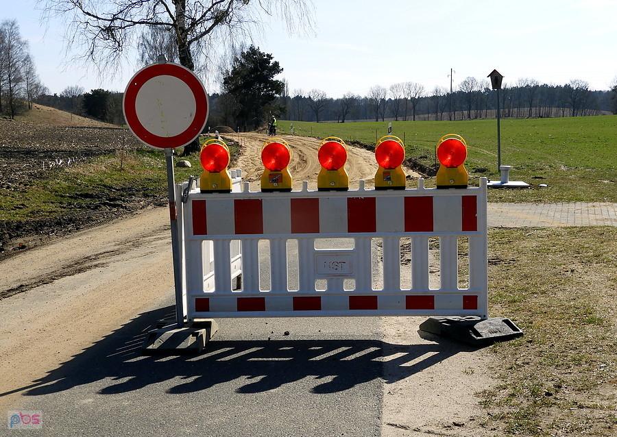 Przebudowa drogi Pampow - Blankensee.