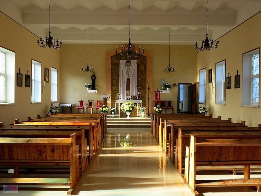 W Kaplicy pw. św. Maksymiliana Kolbe w Unewlu - poraz pierwszy.