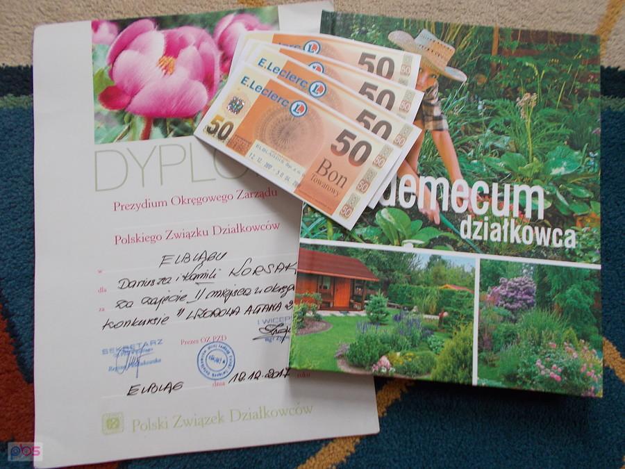 Działkowa Nagroda dla Kamili i Dareckiego