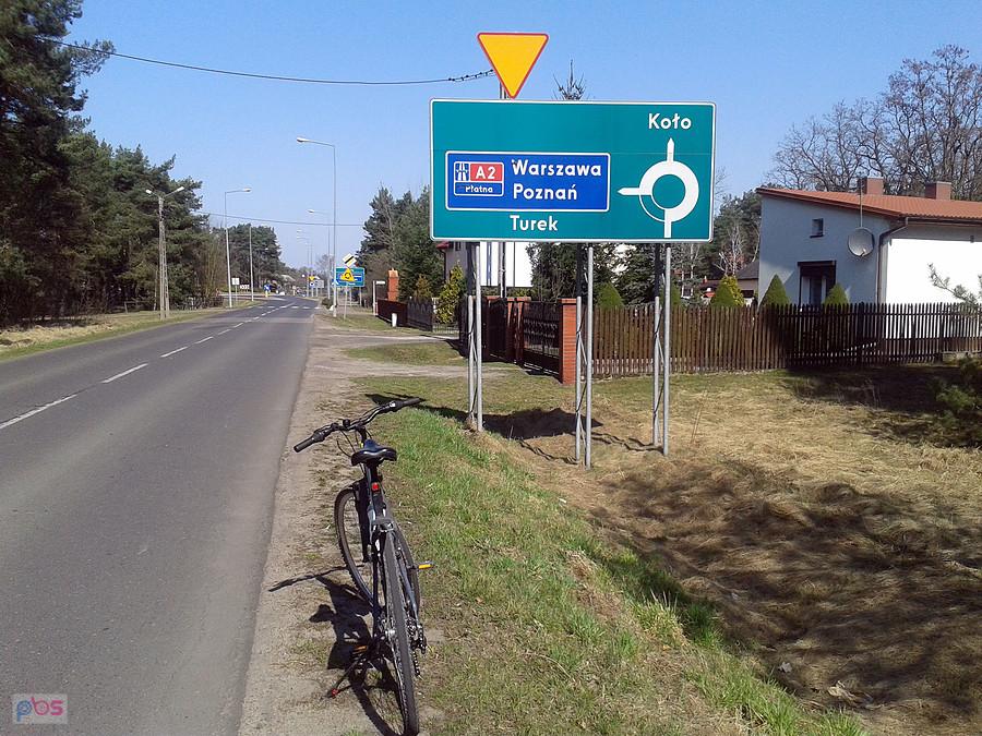 Wjeżdżamy do Koła