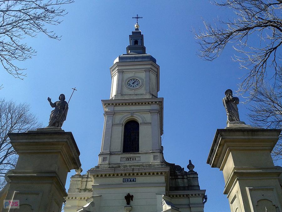 Kramsk, wieża kościelna