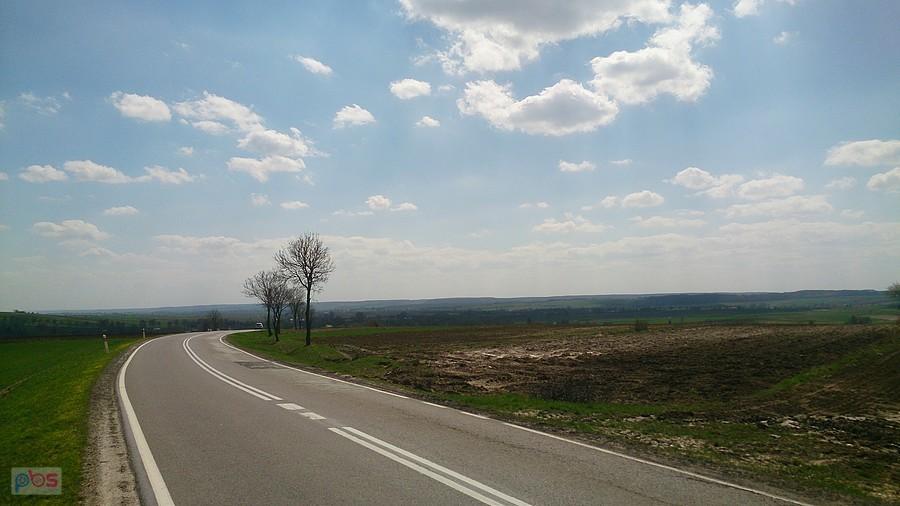 Dość mocny podjazd