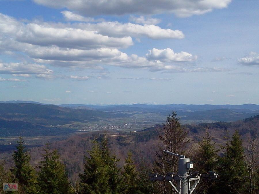 W odsali nawet zaśnieżone Tatry było widać