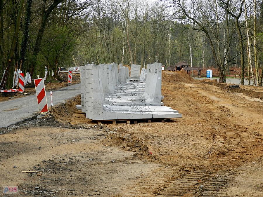 Trwa przebudowa ulicy Arkońskiej - 15 kwietnia 18 r.