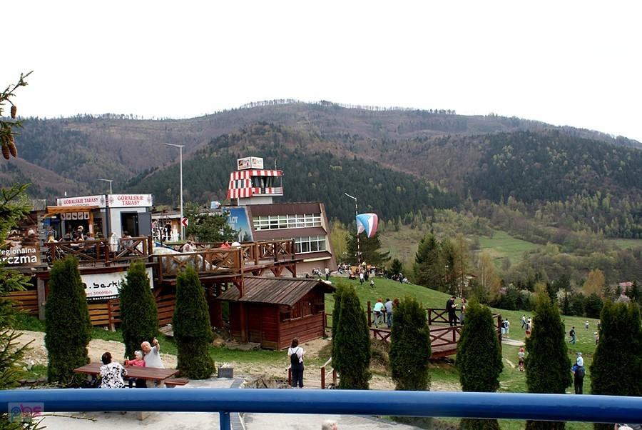 Z tarasu widokowego - Góra Żar