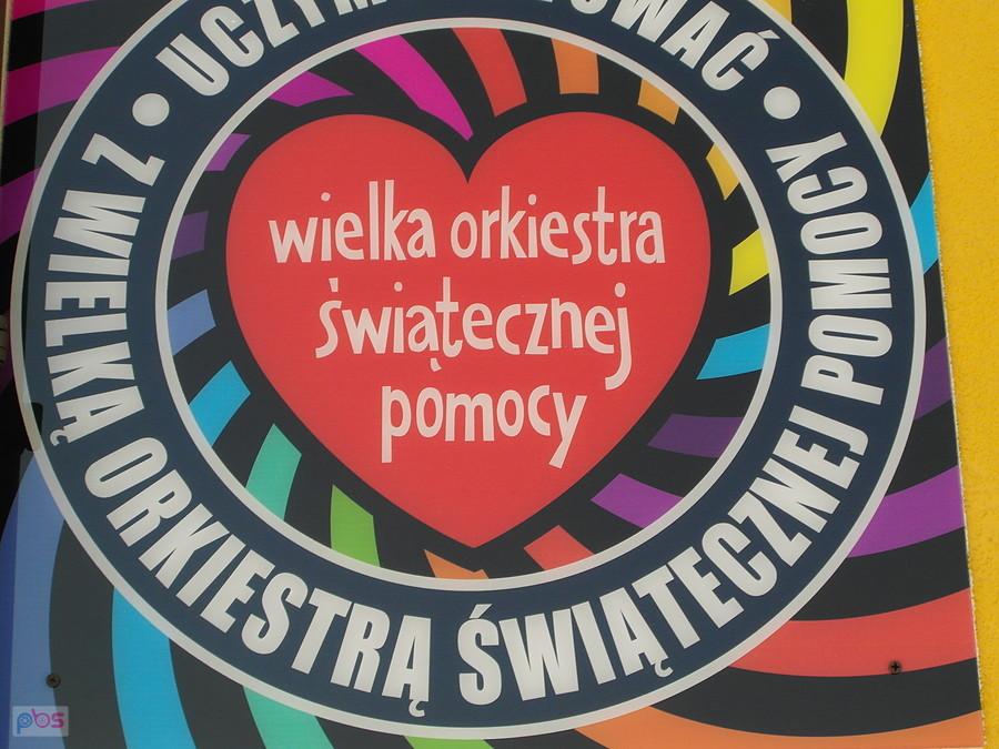 Plakat Wielkiej Orkiestry Świątecznej Pomocy