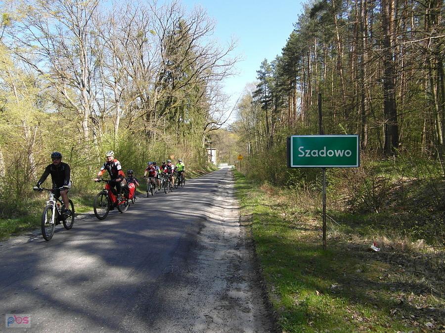 Wyjazd z miejscowości Szodowo