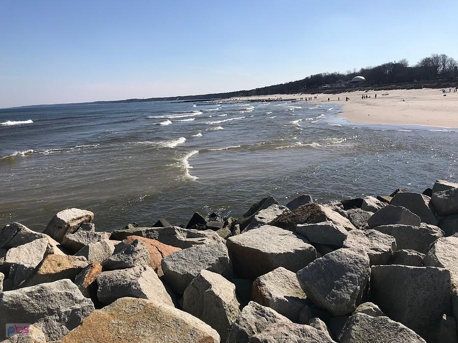 plaża w Ustce