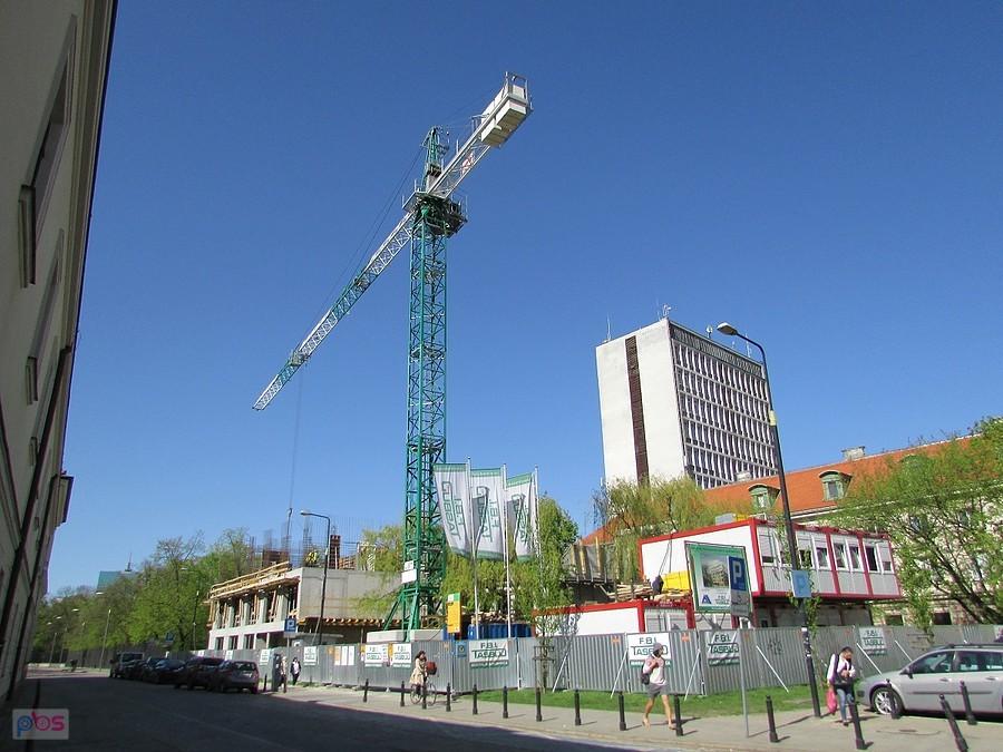 Powstaje apartamentowiec przy Ogrodzie Krasińskich
