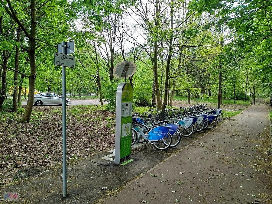 Rowerki miejskie w Murckach