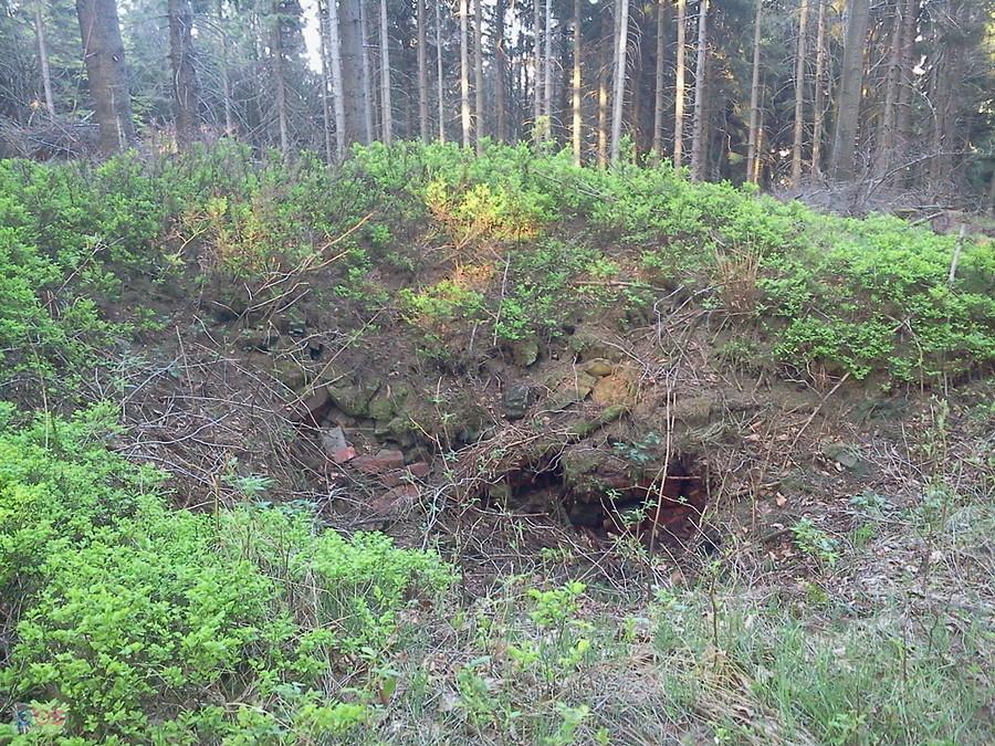 Ruiny schroniska na Ropiczce