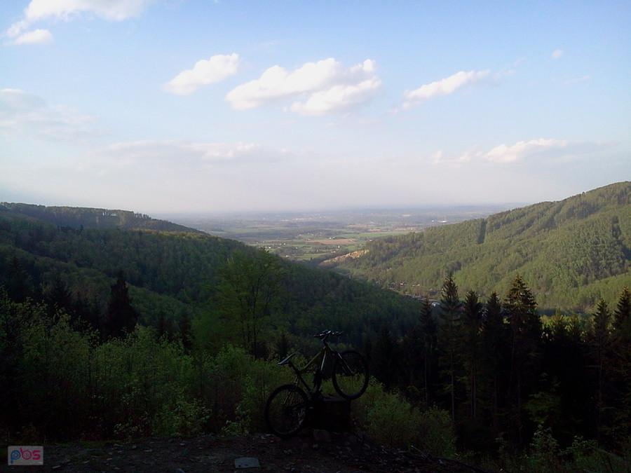 Widok na dolinę Rzeki