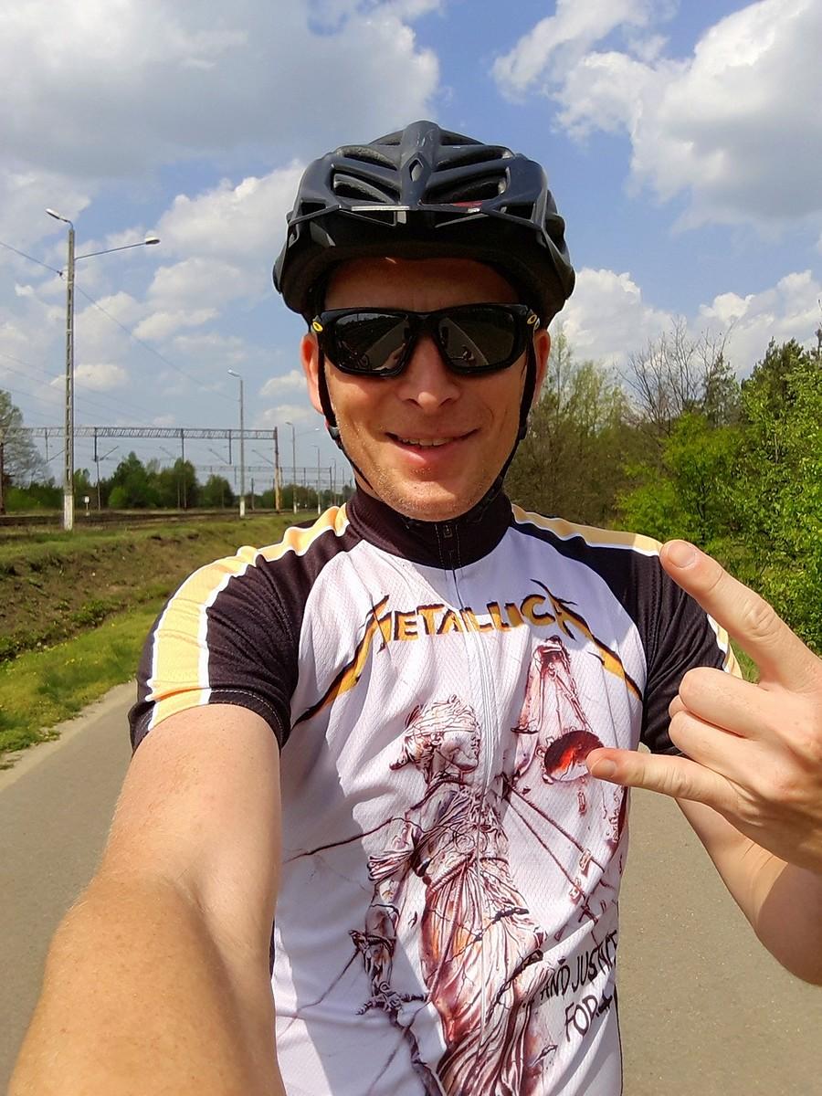 Dziś nie mogło być innych rowerowych ciuchów ;)