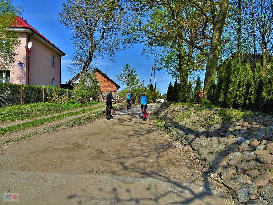 Tczewscy rowerzyści.