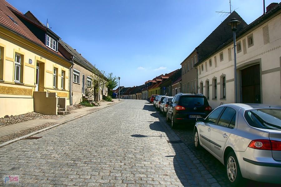 uliczka w Penkun
