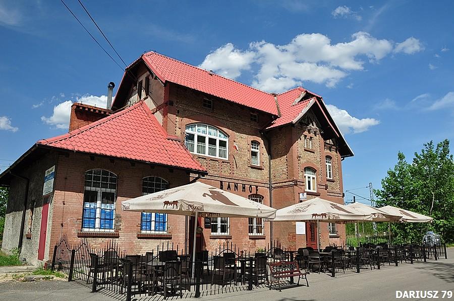 Dawny dworzec kolejowy - Ruda Śląska Kochłowice - teraz Banhof - Pub i Restauracja