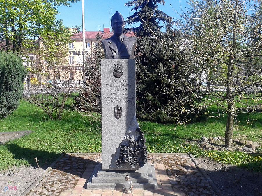 Popiersie generała Andersa, Krośniewice