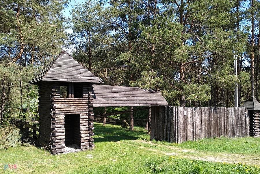 Palisada chroniąca prywatną posesję
