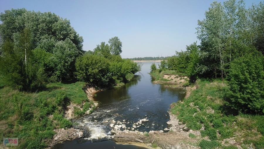Jeziorka wpada do Wisły
