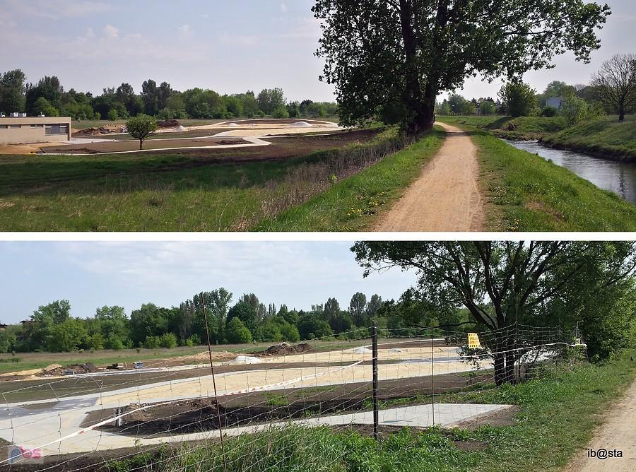 miejska plaża nad Przemszą