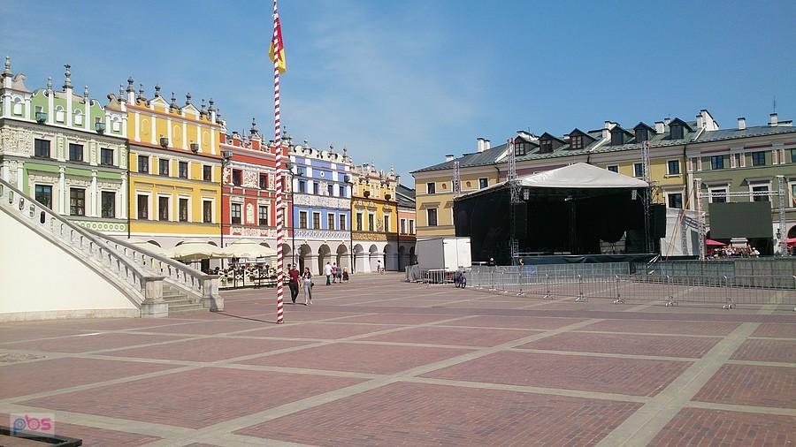 Zamość ze sceną