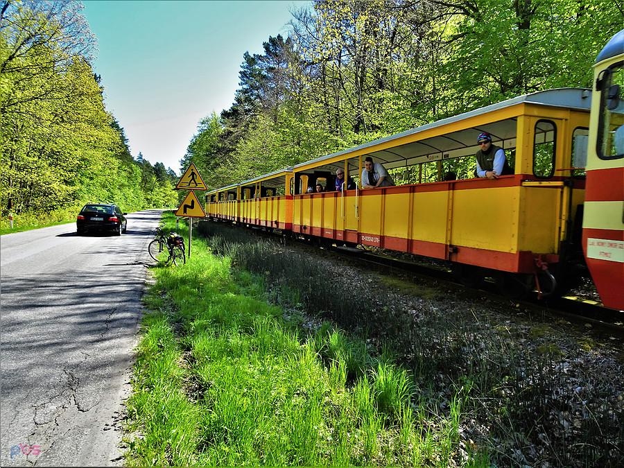 Zabytkowa wąskotorówka. Mierzeja Wiślana.